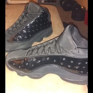 Cap and gown Jordans